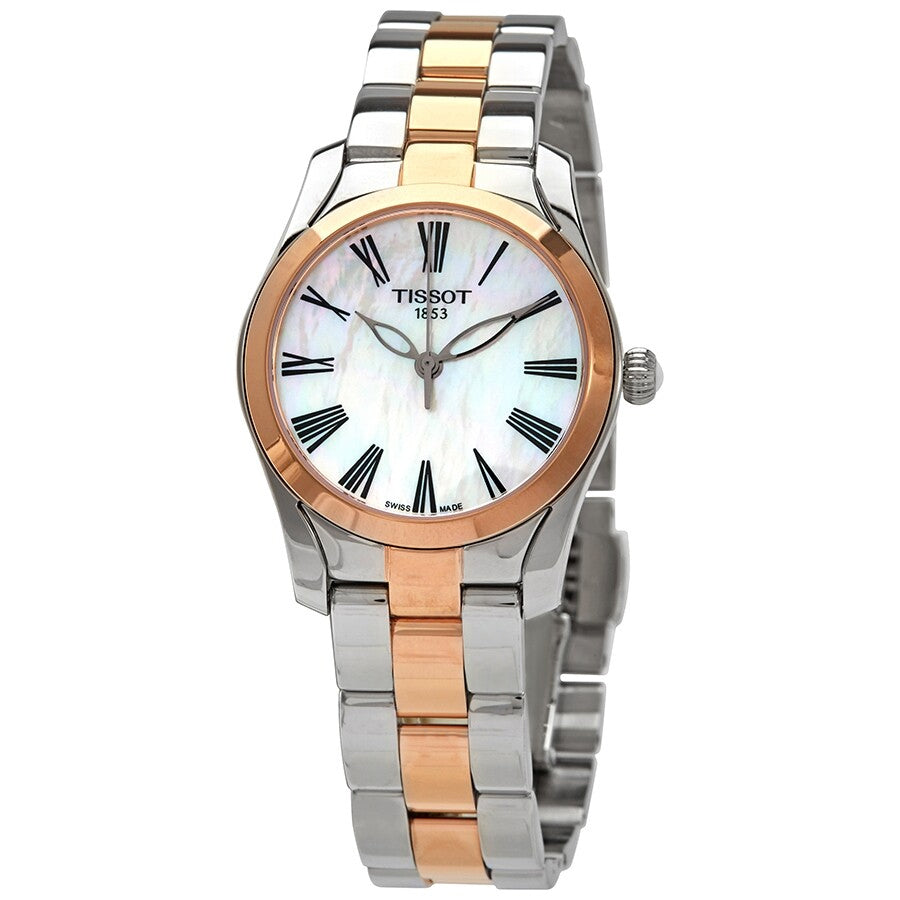 T1122102211301-Tissot Ladies T112.210.22.113.01 T-Wave Two Tone Watch