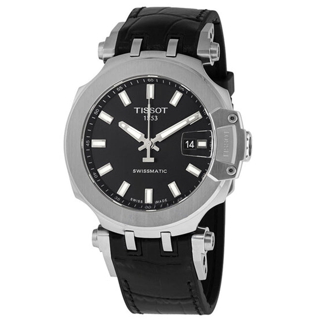 T1154071705100-Tissot Men's T115.407.17.051.00 T-Race Black Dial Watch