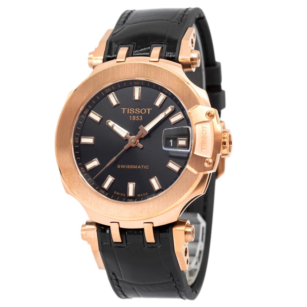 T1154073705100-Tissot Men's T115.407.37.051.00 T-Race Black Dial Watch