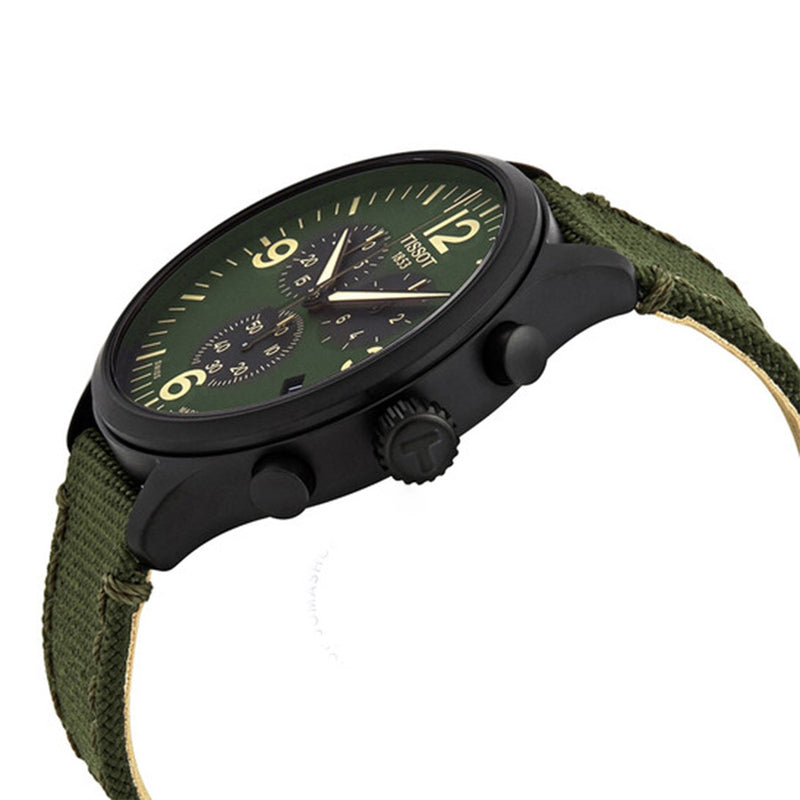 T1166173709700-Tissot Men's T116.617.37.097.00 Chrono XL Green Watch