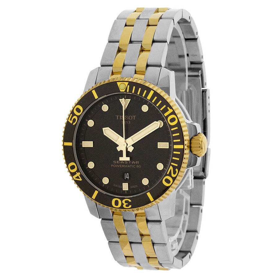 T1204072205100-Tissot Men's T120.407.22.051.00 Seastar 1000 Powermatic 80 