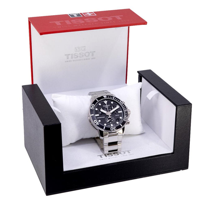 T1204171105100-Tissot Men's T120.417.11.051.00 Seastar Chronograph Watch