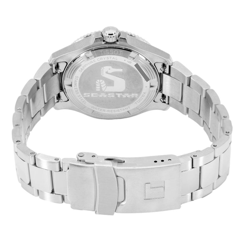 T1202101101100-Tissot Ladies T120.210.11.011.00 Seastar Silver Dial Watch