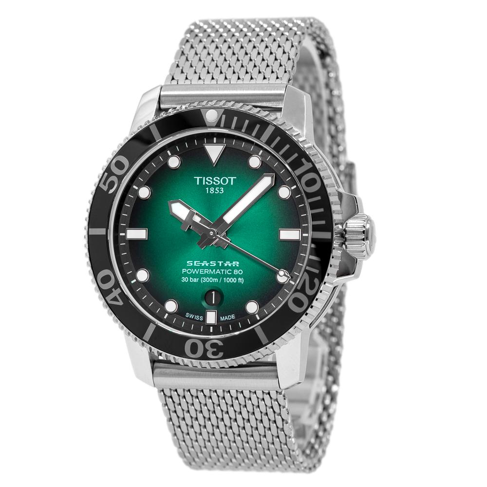 T1204071109100-Tissot Men's T120.407.11.091.00 Seastar Powermatic Watch
