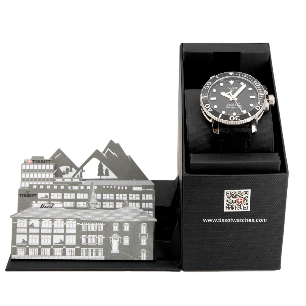 T1204071705100-Tissot Men's T120.407.17.051.00 Seastar Auto Watch