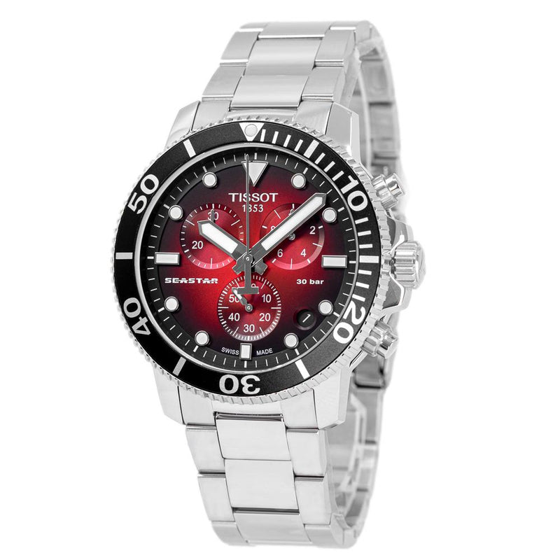 T1204171142100-Tissot Men's T120.417.11.421.00 Seastar 1000 Chrono Watch