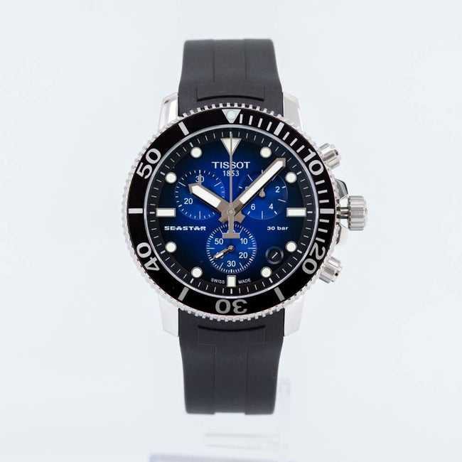 T1204171704100-Tissot Men's T120.417.17.041.00 Seastar 1000 Chrono Watch
