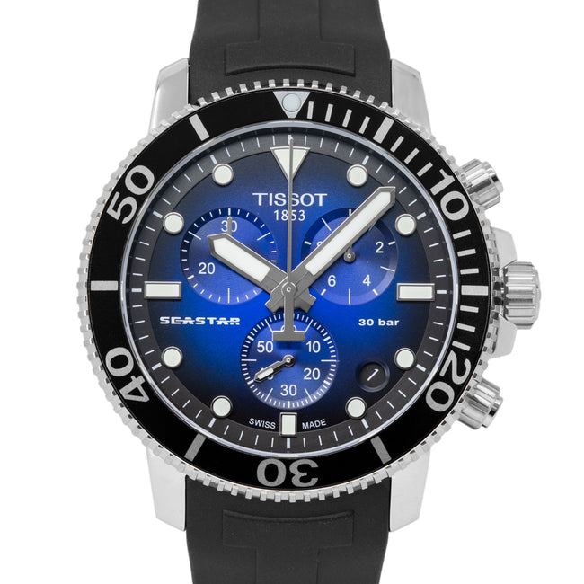 T1204171704100-Tissot Men's T120.417.17.041.00 Seastar 1000 Chrono Watch