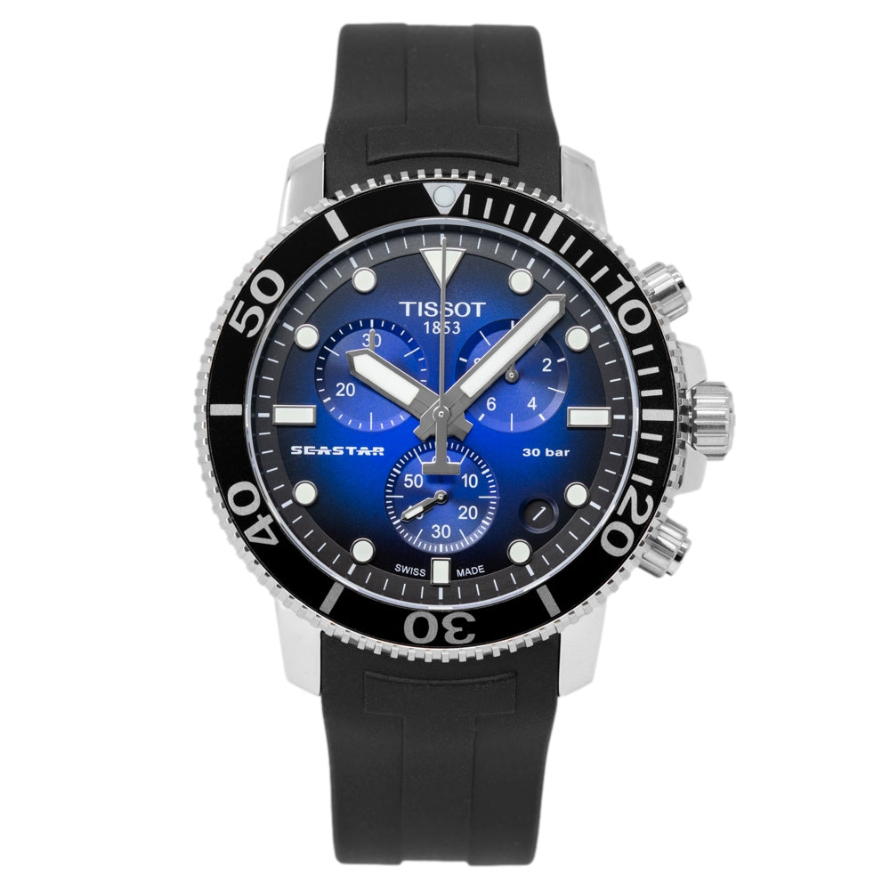 T1204171704100-Tissot Men's T120.417.17.041.00 Seastar 1000 Chrono Watch