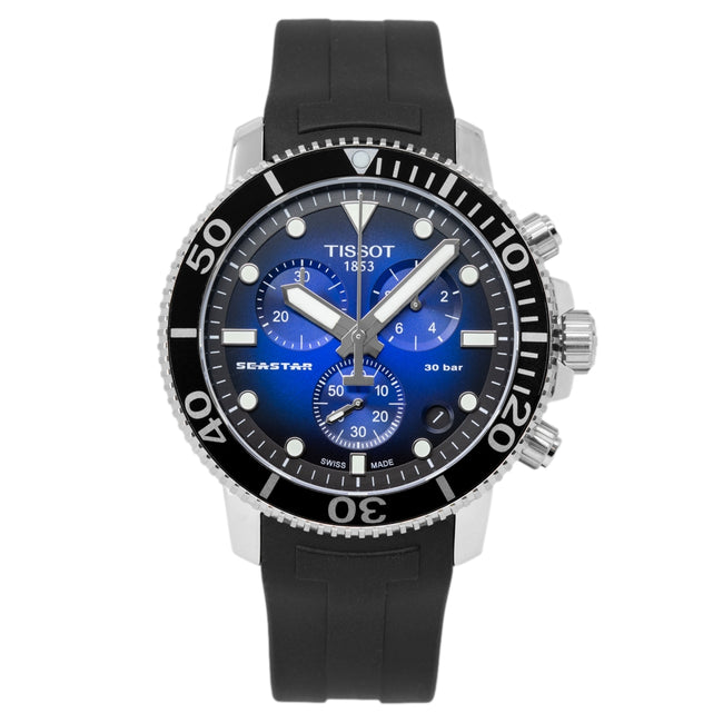 T1204171704100-Tissot Men's T120.417.17.041.00 Seastar 1000 Chrono Watch