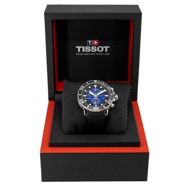 T1204171704100-Tissot Men's T120.417.17.041.00 Seastar 1000 Chrono Watch