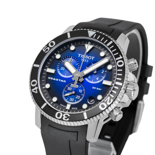 T1204171704100-Tissot Men's T120.417.17.041.00 Seastar 1000 Chrono Watch