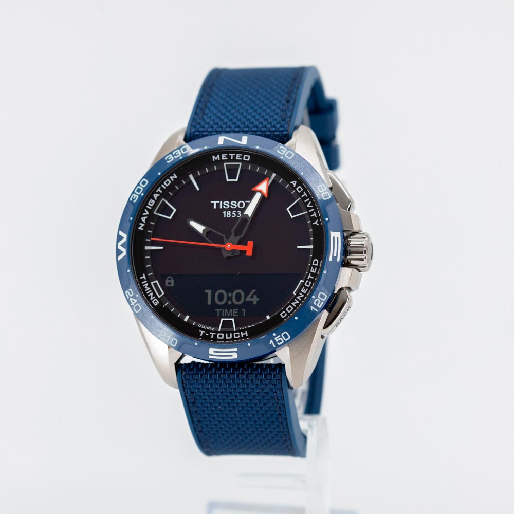 T1214204705106-Tissot Men's T121.420.47.051.06 Connect Solar Blue Watch