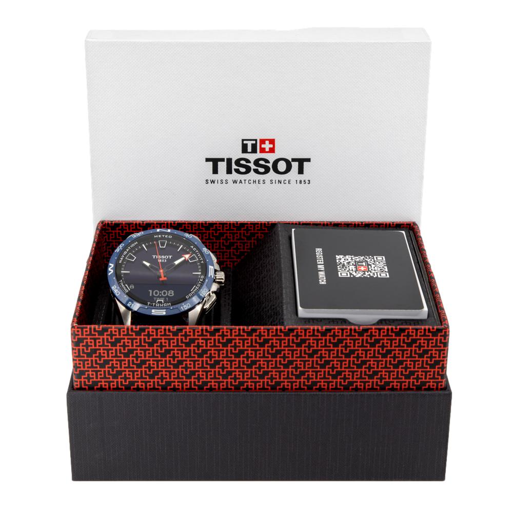T1214204705106-Tissot Men's T121.420.47.051.06 Connect Solar Blue Watch
