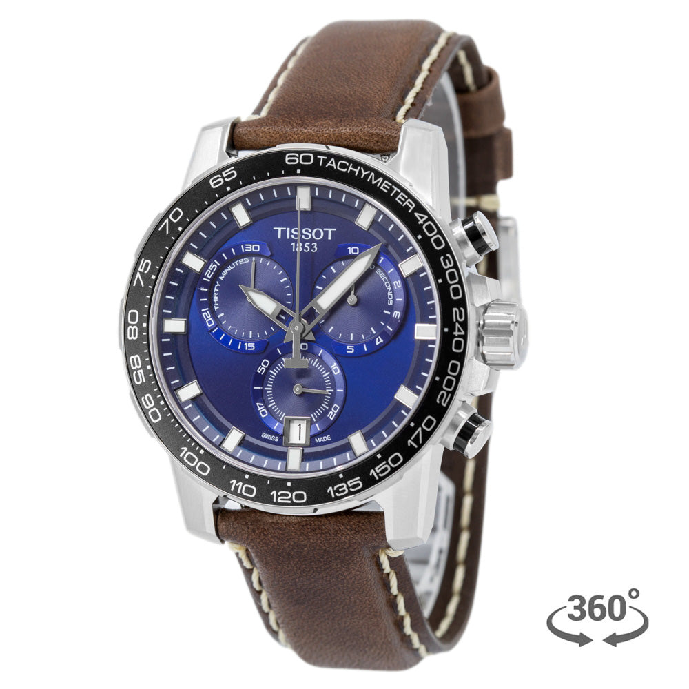 T1256171604100-Tissot Men's T125.617.16.041.00 Supersport Chrono Blue Watch