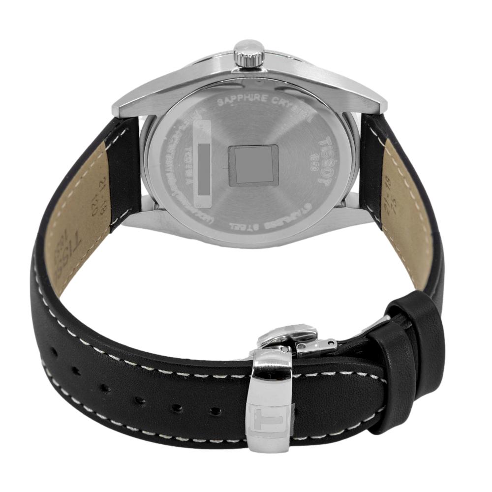 T1274101605100-Tissot Men's T127.410.16.051.00 Gentleman Black Dial Watch