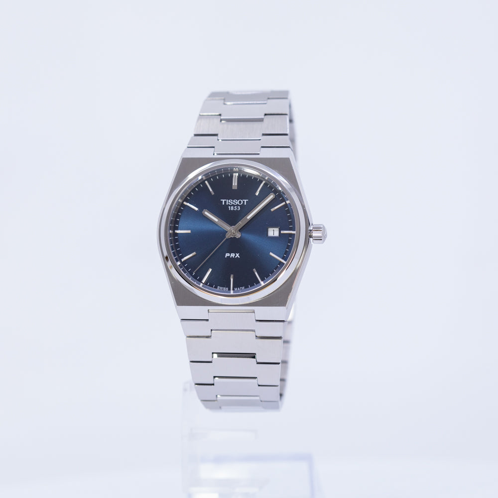 T1374101104100-Tissot Men's T137.410.11.041.00 PRX Blue Dial Watch