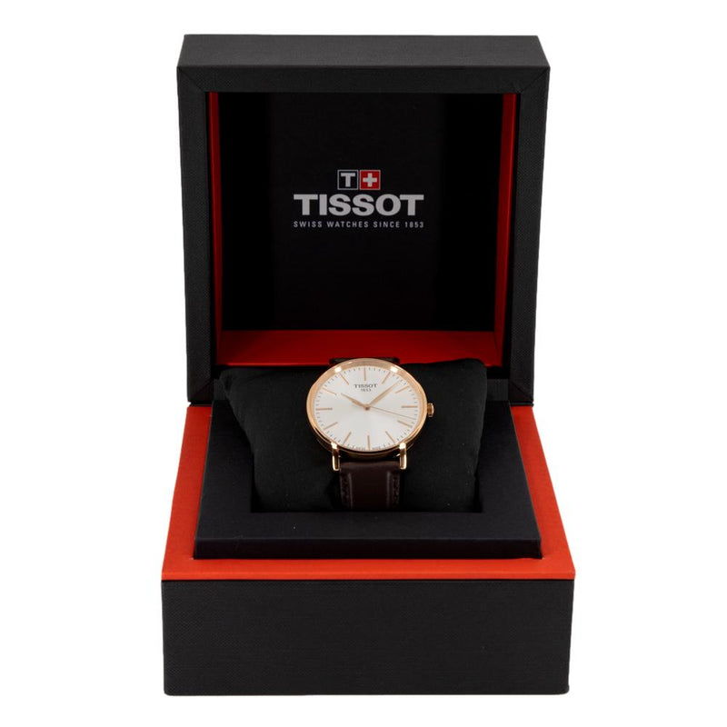 T1434103601100-Tissot Men's T143.410.36.011.00 Everytime Silver Dial Watch