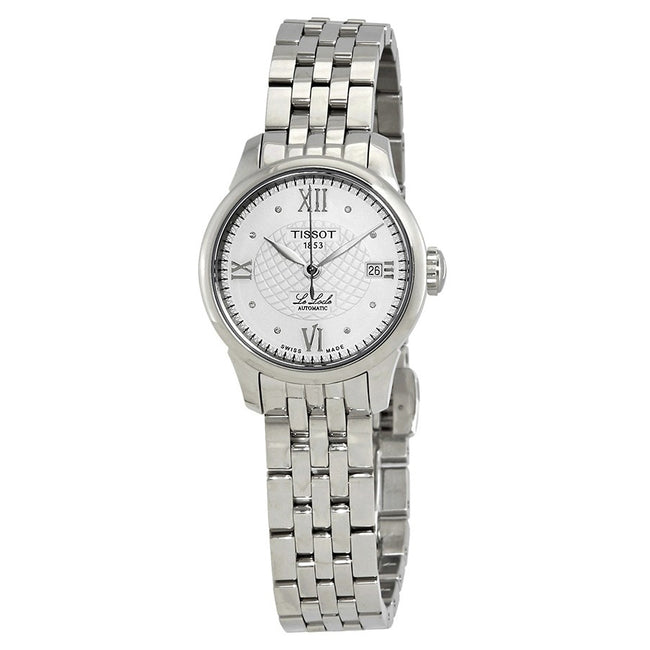 T41118316-Tissot Ladies T41.1.183.16 Le Locle Silver Dial Watch