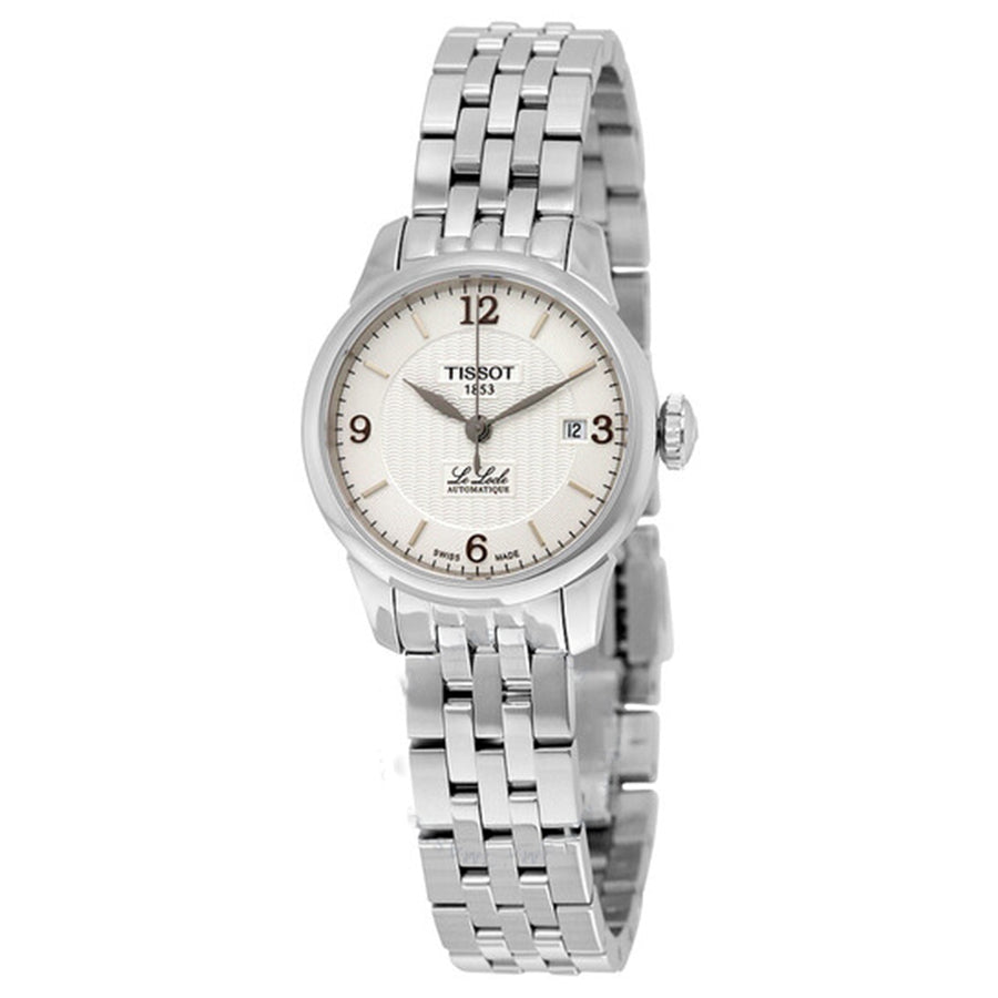 T41118334-Tissot Ladies T41.1.183.34 Le Locle Silver Dial Watch 