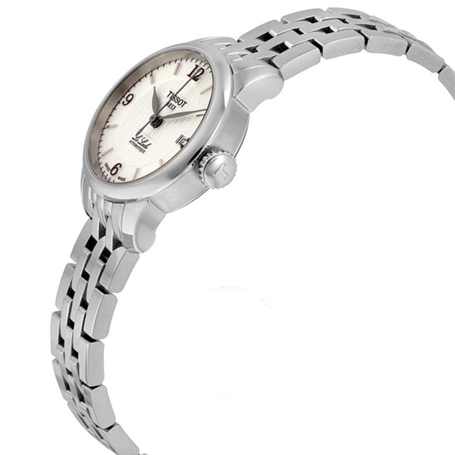 T41118334-Tissot Ladies T41.1.183.34 Le Locle Silver Dial Watch 