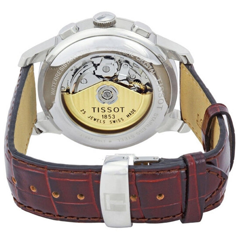 T41131731-Tissot Men's T41.1.317.31 Le Locle White Dial Watch 