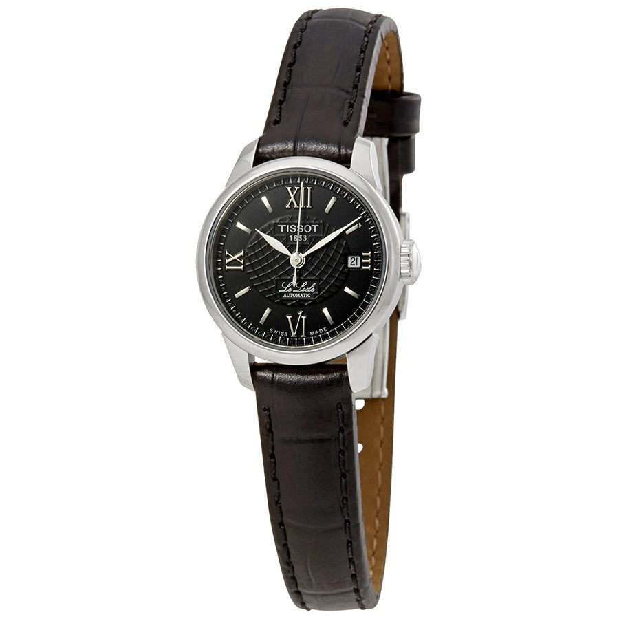 T41112357-Tissot Ladies T41.1.123.57 Le Locle Black Dial Watch