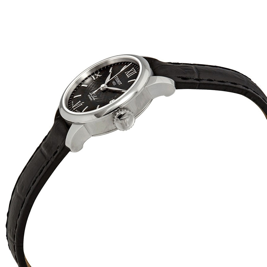 T41112357-Tissot Ladies T41.1.123.57 Le Locle Black Dial Watch