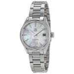 WAR1311.BA0778-Tag Heuer Ladies WAR1311.BA0778 Carrera MOP Dial Watch
