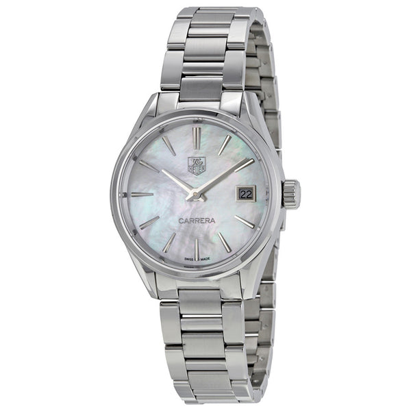 Tag Heuer Ladies WAR1311.BA0778 Carrera MOP Dial Watch