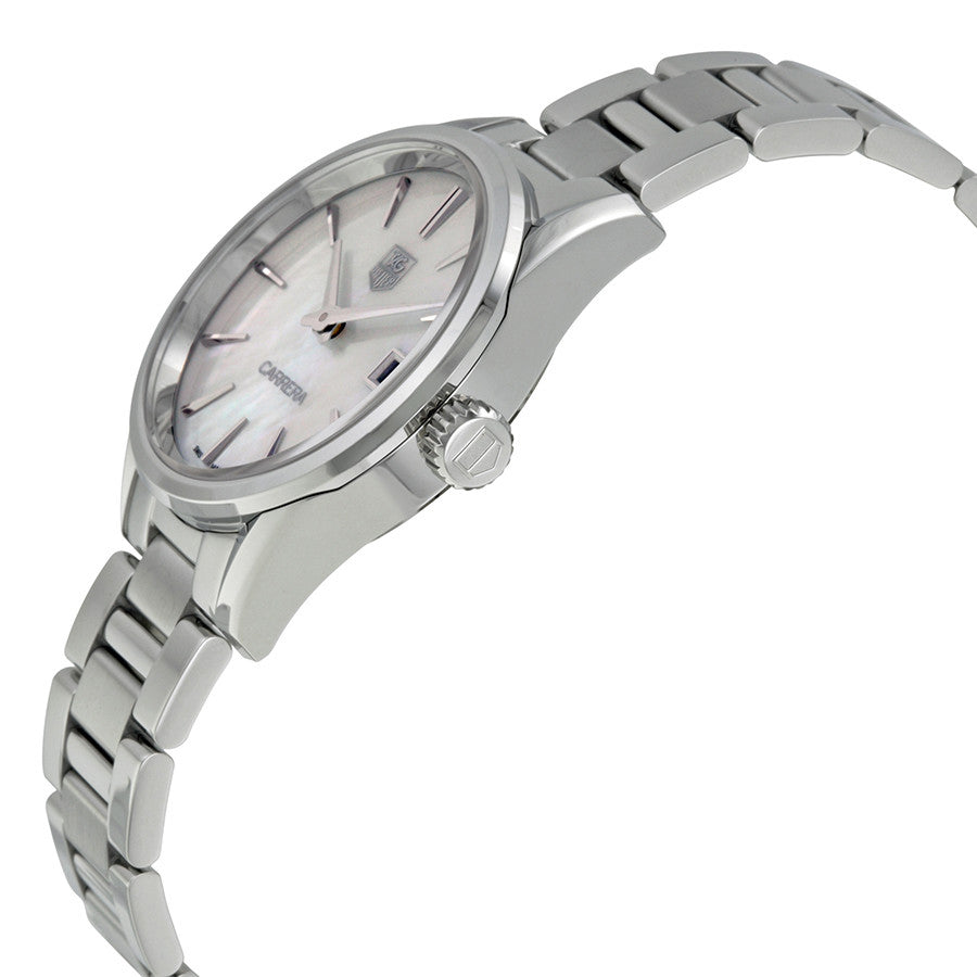 WAR1311.BA0778-Tag Heuer Ladies WAR1311.BA0778 Carrera MOP Dial Watch