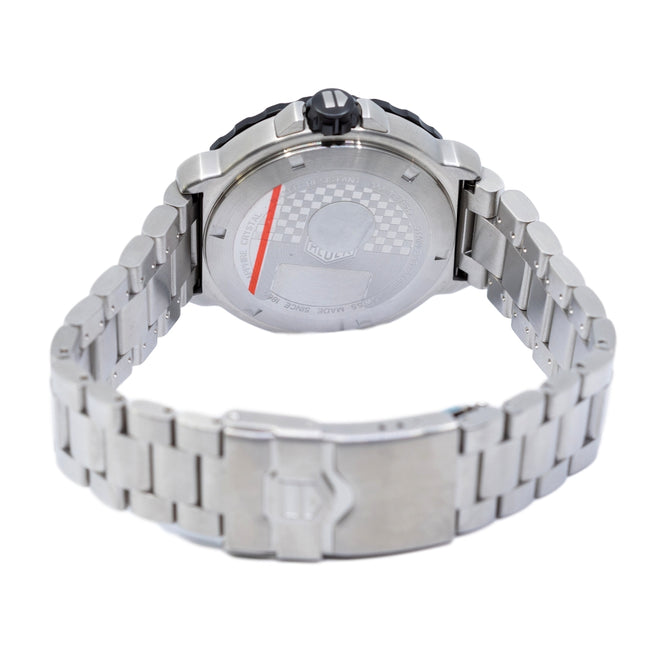 WAU1111.BA0858-Tag Heuer Men's WAU1111.BA0858 F1 White Dial Watch