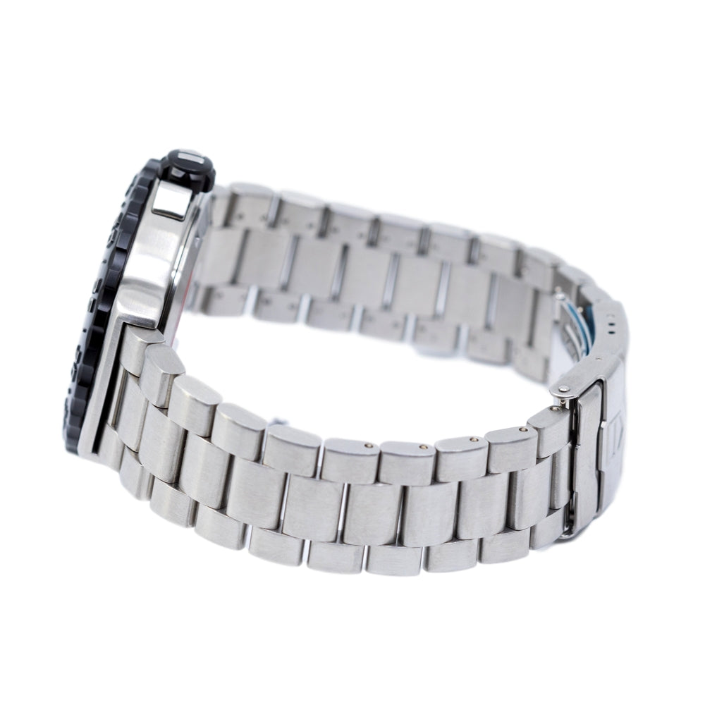 WAU1111.BA0858-Tag Heuer Men's WAU1111.BA0858 F1 White Dial Watch