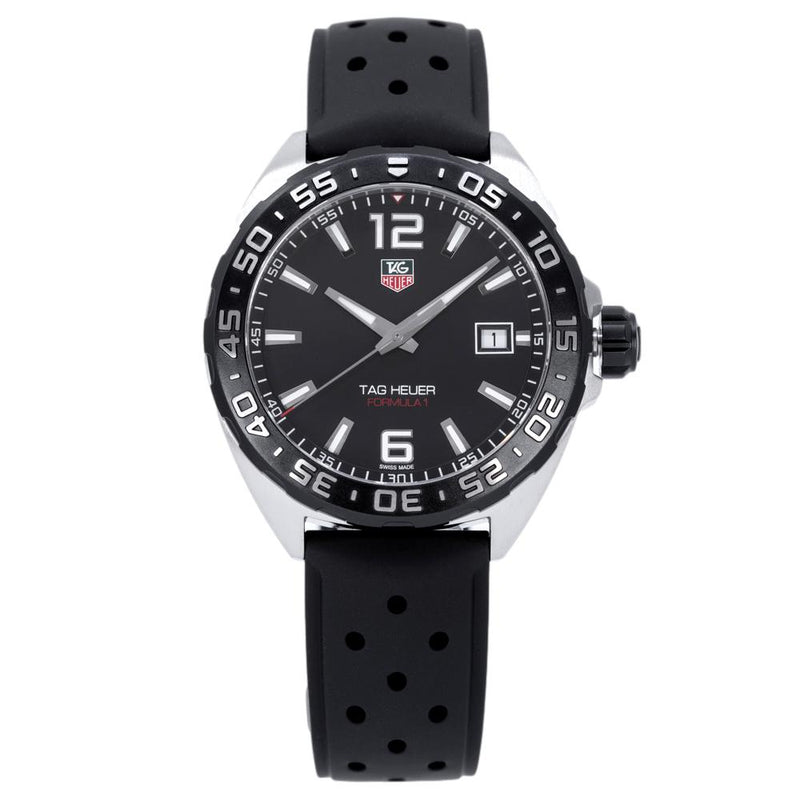 WAZ1110.FT8023-TAG Heuer Men's WAZ1110.FT8023 F1  Black Dial Watch