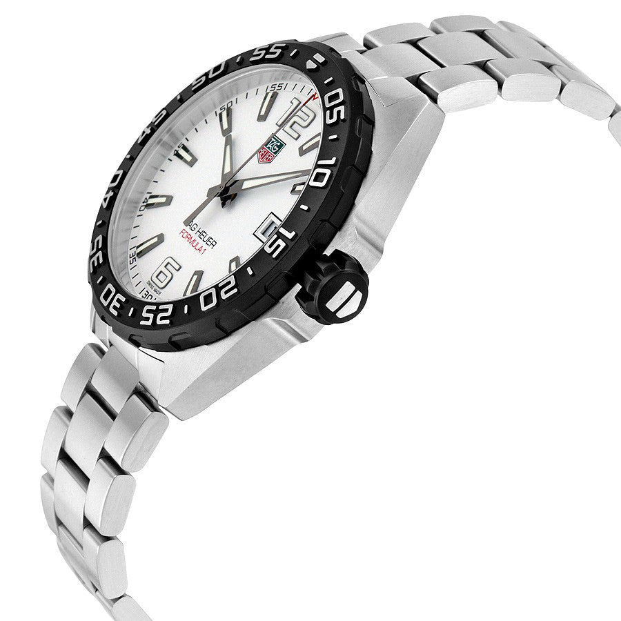 WAZ1111.BA0875-TAG Heuer Men's WAZ1111.BA0875 F1 White Quartz Watch