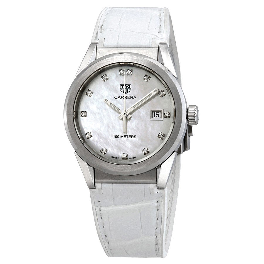 WBG1312.FC6412-TAG Heuer Ladies WBG1312.FC6412 Carrera Diamonds  Watch