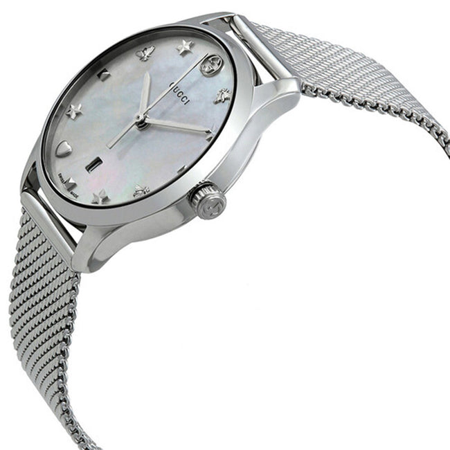 Gucci Ladies YA126583 G Timeless Quartz Watch