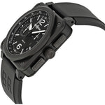 Bell & Ross Men's BR0394-BL-CE Aviation Chronograph Steel Automatic Watch