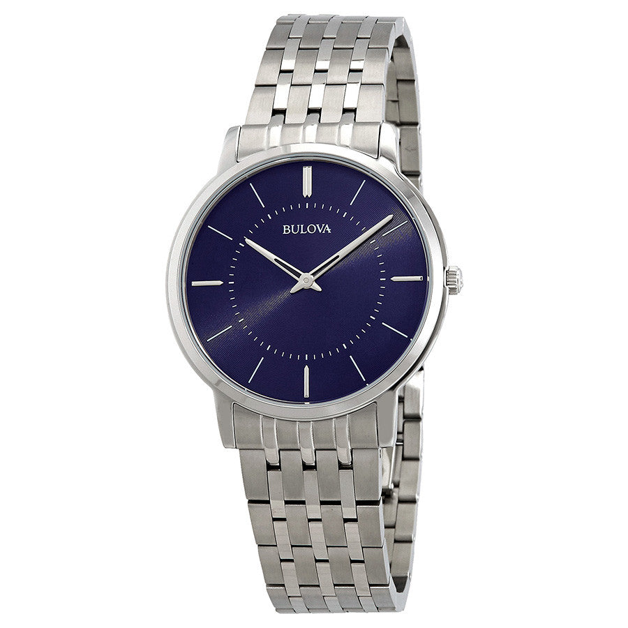 96A188-Bulova Men's 96A188 Classic Blue Dial Watch