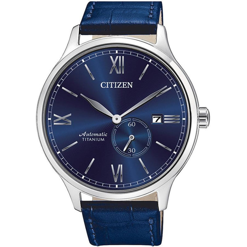 NJ0090-48L-Citizen Men's NJ0090-48L Super Titanium Blue Watch