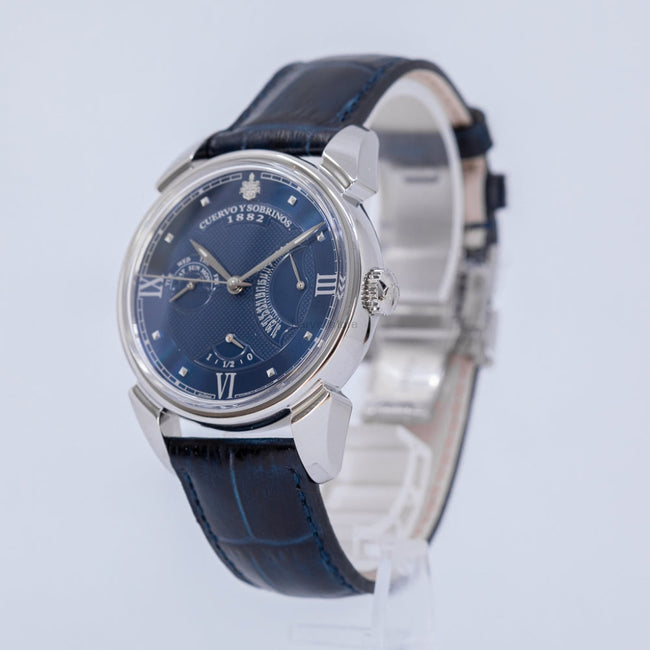 3194.1B-CuervoySobrinos 3194.1B Historiador Retrogardo Blue Watch