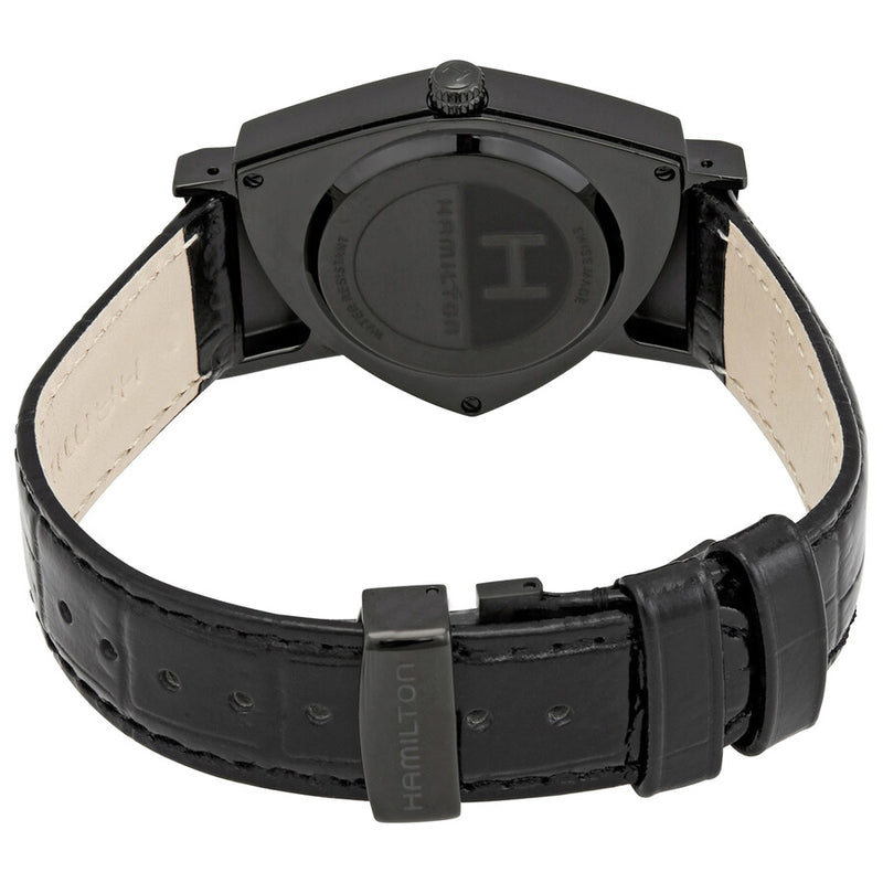 H24401731-Hamilton Men's H24401731 Ventura Black Dial Watch