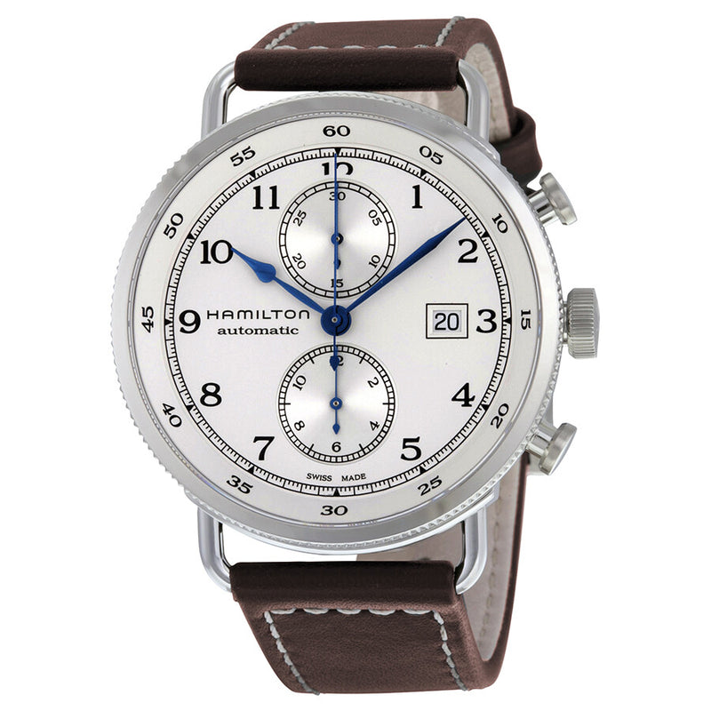 H77706553-Hamilton Men's H77706553 Khaki Navy Pioneer Watch
