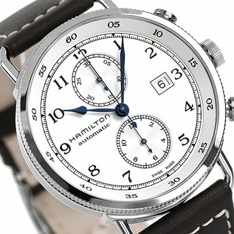H77706553-Hamilton Men's H77706553 Khaki Navy Pioneer Watch