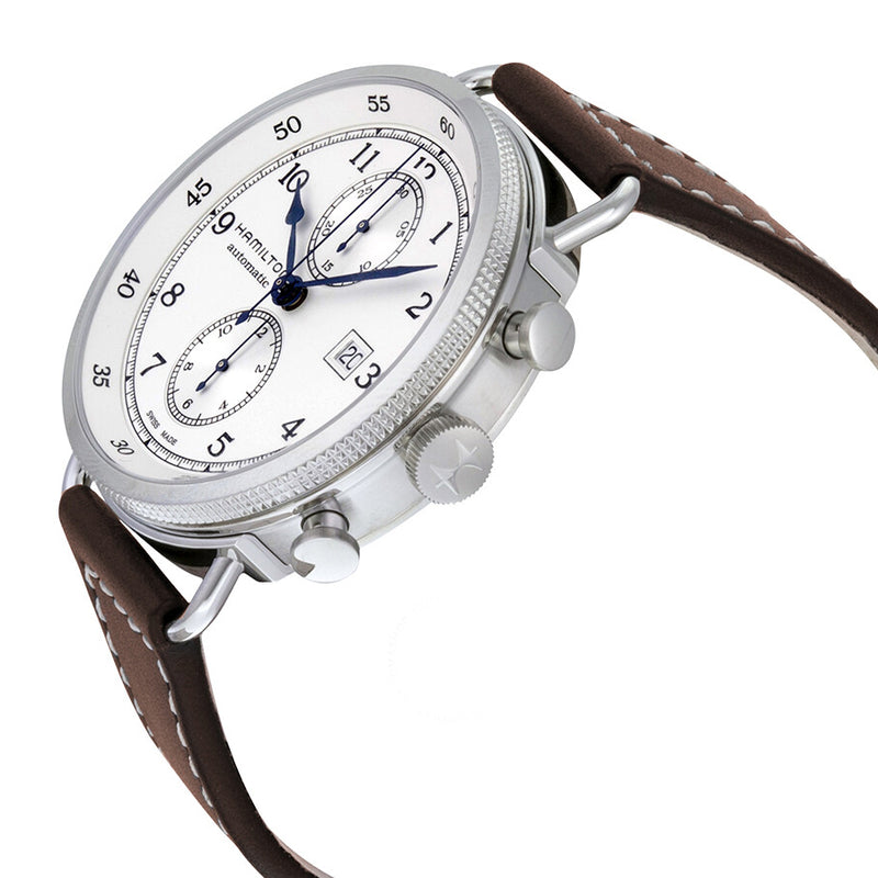 H77706553-Hamilton Men's H77706553 Khaki Navy Pioneer Watch