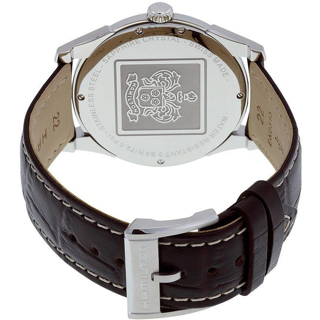 H38511513-Hamilton Men's H38511513 Jazzmaster Thinline Date Watch