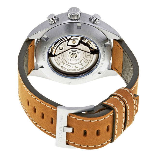 H71616535-Hamilton Men's H71616535 Khaki Field Auto Chrono Watch
