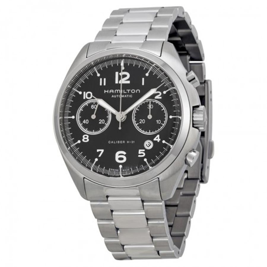 H76416135-Hamilton Men's H76416135 Khaki Aviation Pilot Pioneer Watch