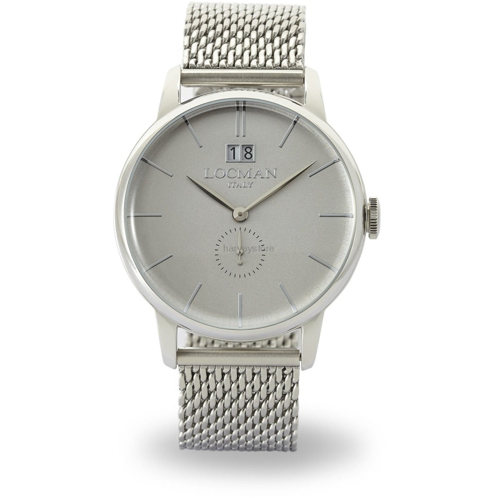 Locman 1960 Solo Tempo Quartz Data 0252V06-00Agnkb0 Watch