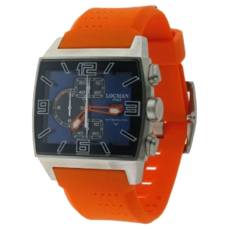 030100BLFOR0SIO-Locman Men's 030100BLFOR0SIO Stealth Titanium Watch 